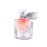 Lancôme La Vie Est Belle EDP iris note bottle glows, ideal for daytime elegance.