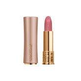 Lancôme L'Absolu Rouge Intimatte Hush Hush bullet swatch for precise color.