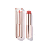Lancôme Lip Idôle Butterglow balm delivers instant shine on lips.