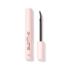Lancôme Mascara Melter bottle pour shows gentle, hydrating removal.