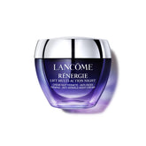 Lancôme Rénergie night cream jar close-up showing rich texture for hydration