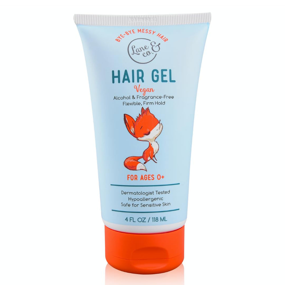 LANE & CO. gel para bebé, botella visible para uso diario seguro.