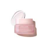 LANEIGE Bouncy-Firm Eye Sleeping Mask jar closeup with whipped gel for cooling hydration