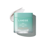 LANEIGE Cica Sleeping Mask balm jar close-up showing gentle overnight hydration for sensitive skin