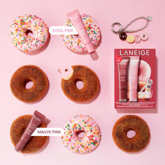 LANEIGE Donut Delight keychain adds portable, playful flair to your lip routine.