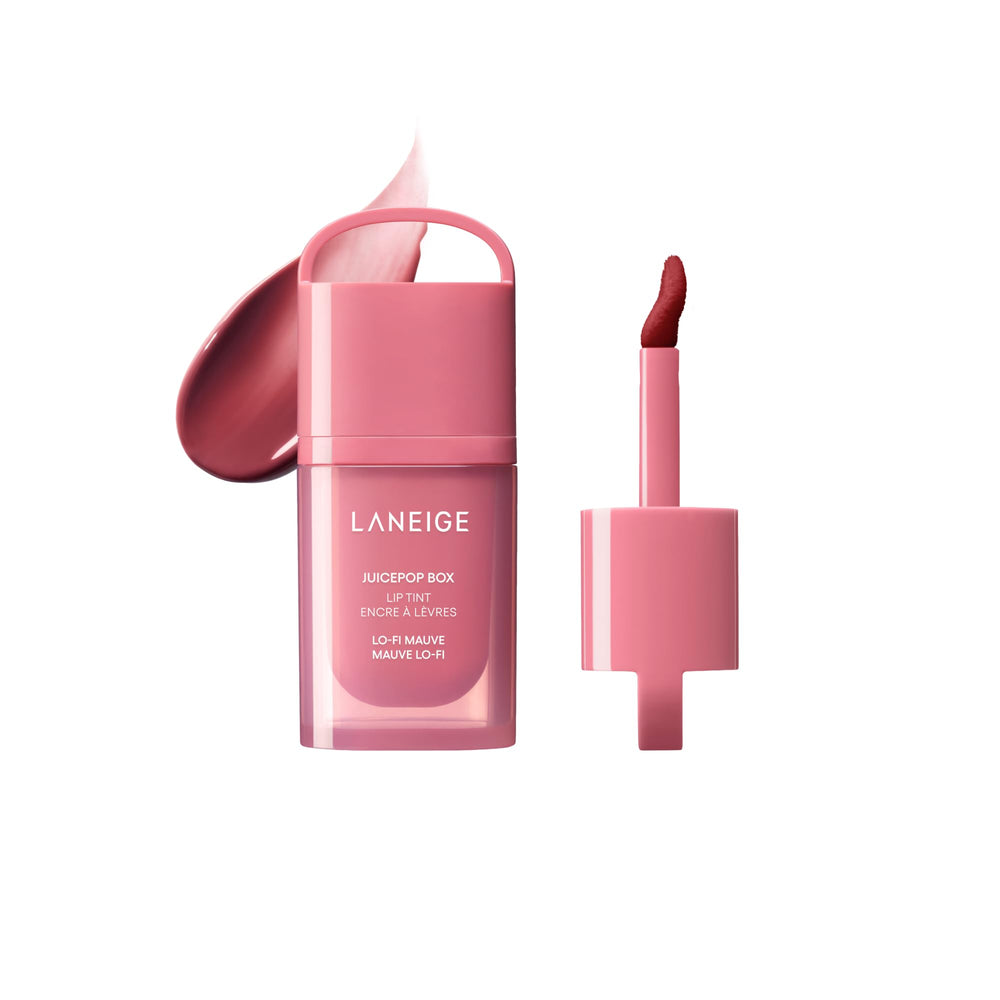 Laneige JuicePop Box Lip Tint con tapa bucle facilita toques sobre la marcha