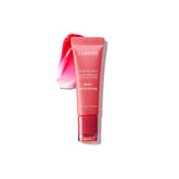 Laneige Lip Glowy Balm Berry tube shows hydration and sheer berry tint.
