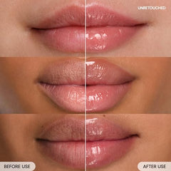 LANEIGE Lip Glowy Balm outer packaging shows portable hydration on the go.