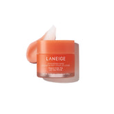 LANEIGE Lip Sleeping Mask Peach Iced Tea jar closeup for overnight hydration
