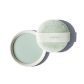 LANEIGE Neo Blurring Powder refill pod inserted into compact for on-the-go touch-ups.