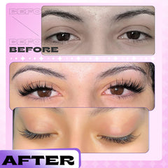 Lanflower magnetic lashes reusable up to 20 times with care.