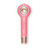 L'ANGE Axia HaloRing dryer front view in rose gold for quick, silky results.