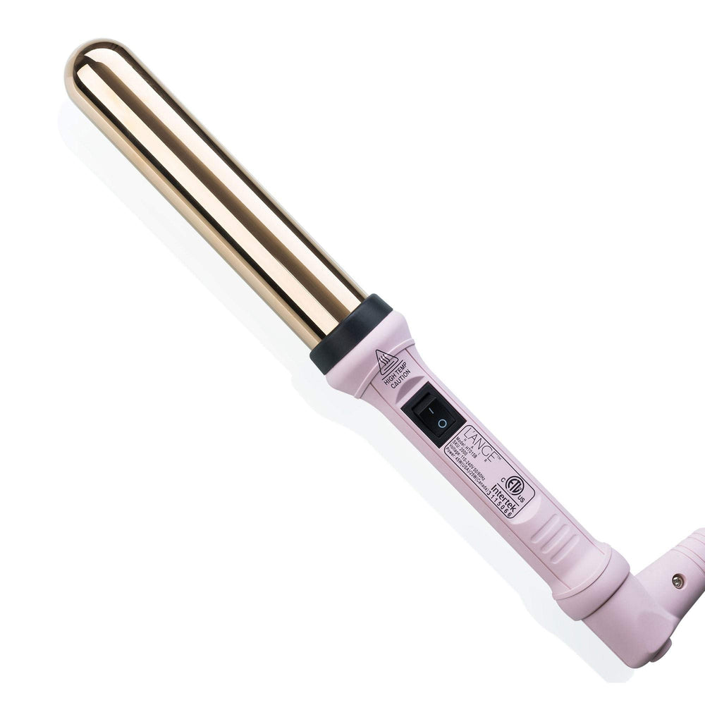 L'ANGE HAIR Ondulé 32mm titanium curling wand for long-lasting, frizz-free waves.