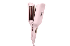 L'ANGE HAIR SculptWaver main shows titanium deep wave barrels for smooth styling.