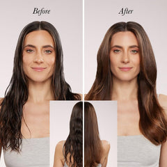L'ANGE HAIR Soleil dryer with heat concentrator attached for precision blowouts.