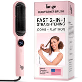 L'ANGE HAIR Smooth It 2-in-1 brush for fast, frizz-free styling.