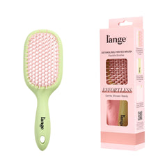 L'ANGE HAIR Detangling Vented Brush used in shower for gentle wet-hair detangling and knot-free glide.