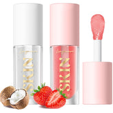 Langmanni Aceite Labial Brillo Transparente para labios hidratados y lucidos.