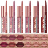 Langmanni labios mate: conjunto de labiales resistente al desvanecimiento para color duradero