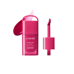 LANEIGE JuicePop Box Lip Tint Electro Berry product shot showing vivid, long-wearing color.