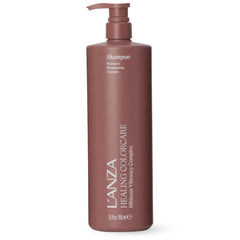 L’ANZA Healing ColorCare Shampoo bottle front shows color-safe cleansing for vibrant hair.