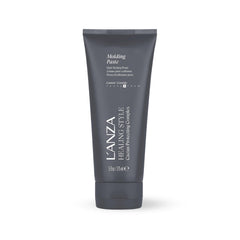 L’ANZA Healing Style paste jar close-up showing creamy texture for frizz control
