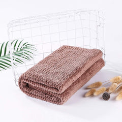 Laojbaba wrap-back-head-towel after shower to absorb moisture quickly.