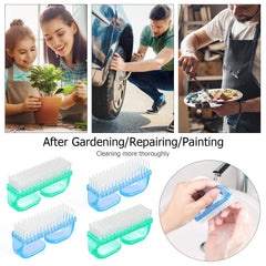 Larbois nail brush with ergonomic handle designed for steady grip