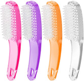 Larbois nail brush with a long handle for easy grip during nail cleaning