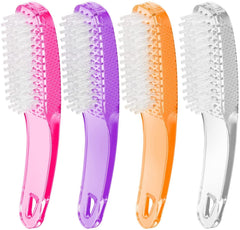 Larbois nail brush with a long handle for easy grip during nail cleaning