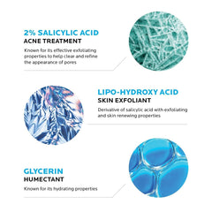Fragrance-free packaging of La Roche-Posay Effaclar shows skin-friendly design.