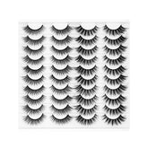 LASHGLSO wispy cat-eye lashes for an eye-opening, lightweight look.