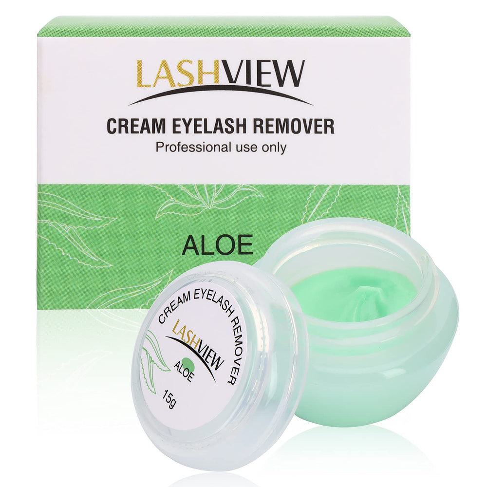 LASHVIEW desmaquillante crema para pestañas: retirada suave del adhesivo.