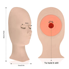 LASHVIEW three skin tones provide realistic matching for practice sessions