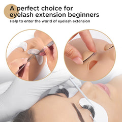 LASHVIEW removable eyelids kit enables sanitary practice with easy swap