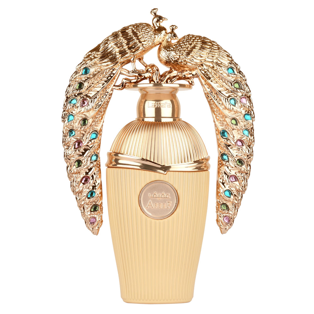 Lattafa Afeef bottle, a versatile unisex fragrance for everyday wear