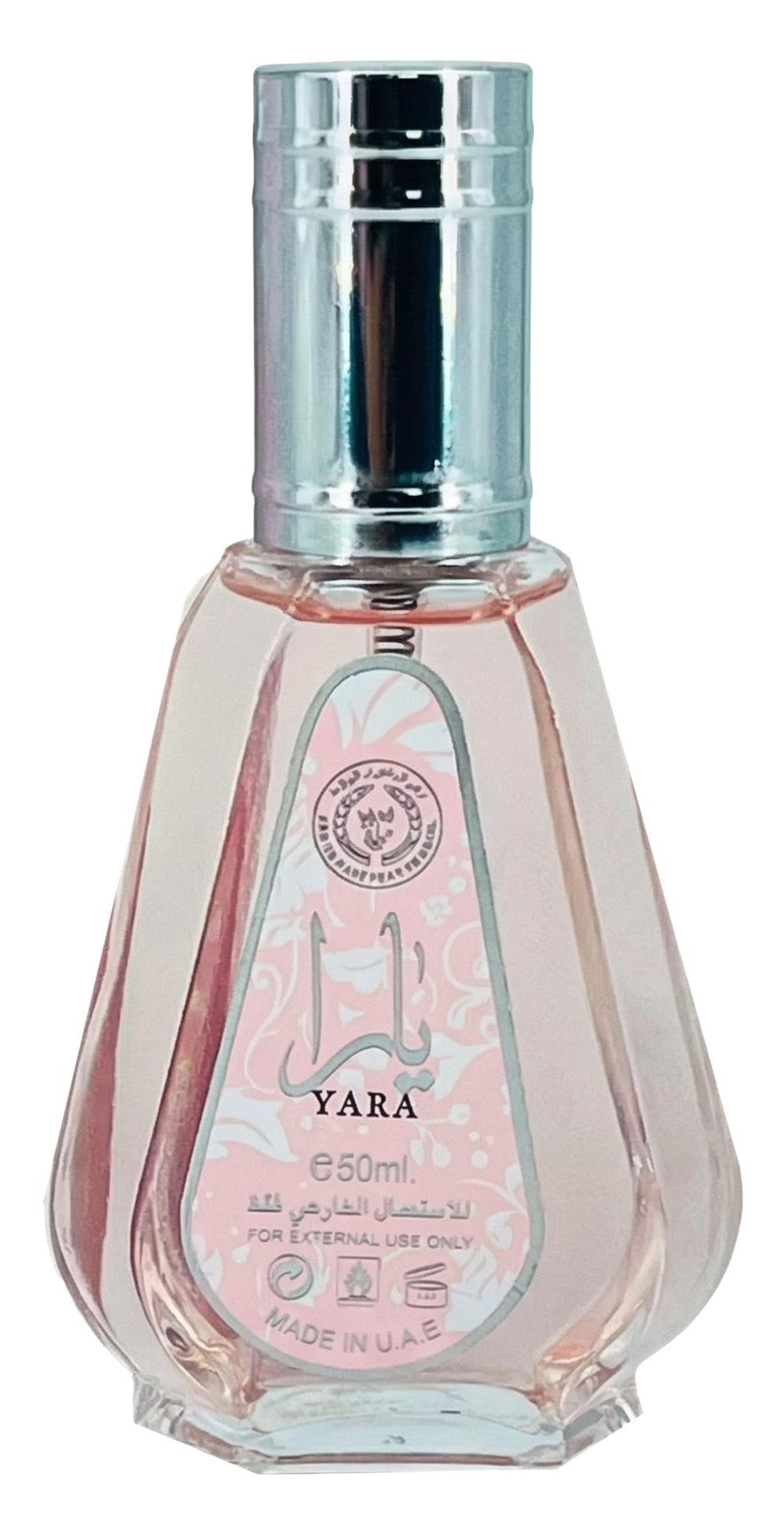 Lattafa Ard Al Zafaran Yara floral opening with orchid and tangerine for a fresh start.