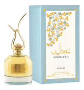 Lattafa Asdaaf Andaleeb bottle front for everyday elegance and sophistication.