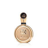 Lattafa Fakhar Gold Extrait bottle front view, long-lasting fragrance for everyday wear