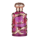 Lattafa Habik top notes: bergamot and pear for a bright daytime opening.