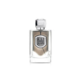 Lattafa Liam Grey EDP bottle front shows unisex fragrance for day or night wear
