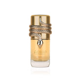 Lattafa Musamam White Intense bottle front in sleek design for everyday elegance.