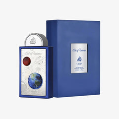 Lattafa Pride Art of Universe bottle side view showcases premium design for gifting or personal use