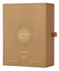 Lattafa Pride Nebras Elixir outer box packaging for gifting