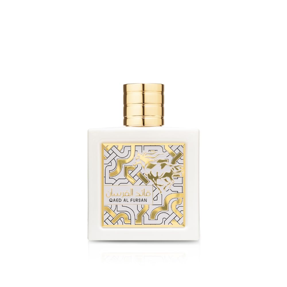 Lattafa Qaed Al Fursan Unlimited bottle showing citrus and tropical notes for daily wear
