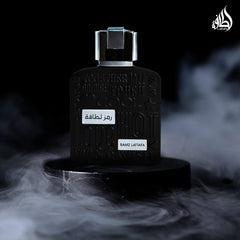 Lattafa Ramz Silver packaging box, presenting a premium unboxing experience.