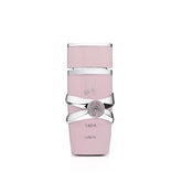 Lattafa Yara bottle with vanilla focus, ideal for elegant evenings.