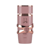 Lattafa Yara Elixir bottle with amber liquid, ideal for evening wear.
