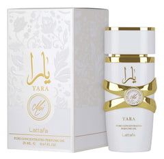 Lattafa Yara Moi cap closeup, premium cap detail suggestive of luxury.