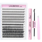 LAUBESS LASH extension kit tray and tools for easy at-home application